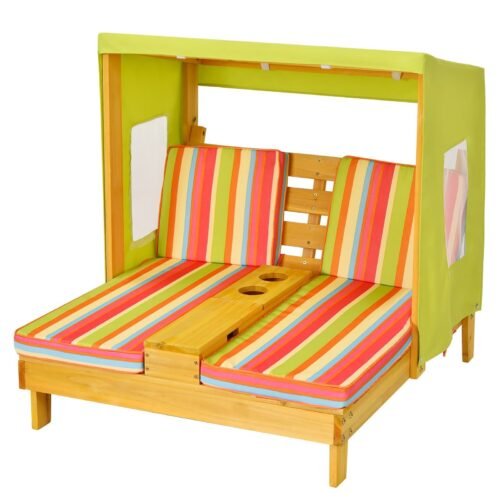 Kids Double Chaise Lounge Chair – Colorful